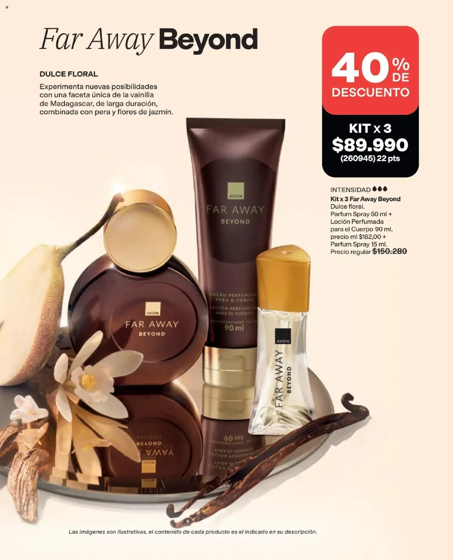 Avon revista - valida desde el 15/07/2026 | Página: 54 | Productos: Flores, Loción, Vainilla, Pera