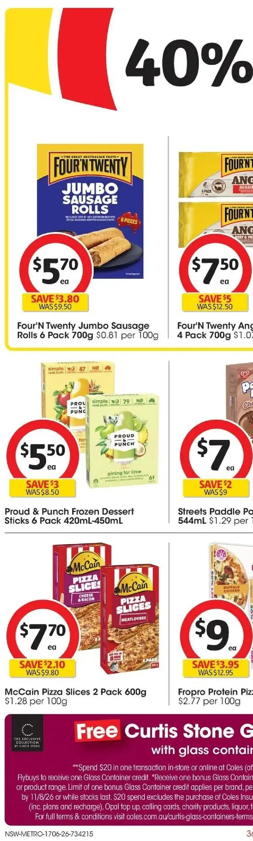 Coles catalogue - valid from 17.06.2026 | Page: 70 | Products: Cheese, Chicken, Opal, Sausage