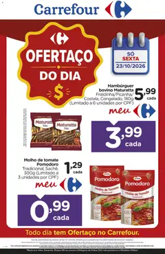 Carrefour ofertas do Dia - Pré-Visualização do folheto da loja Carrefour, válido de 23/10/2026