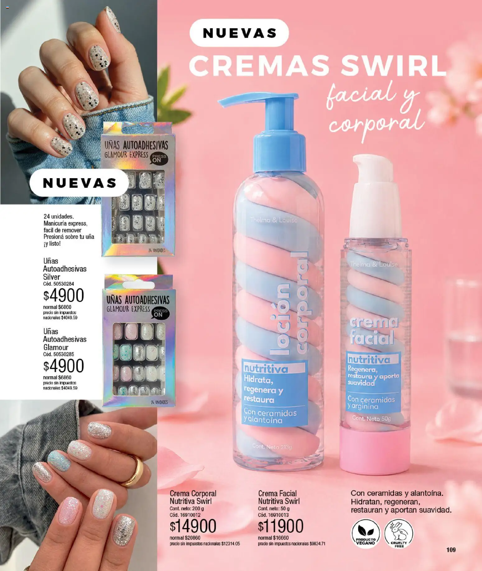 Millanel catálogo │ válido desde el 14/09/2026 | Página: 133 | Productos: Sobre, Crema facial, Loción corporal, Crema