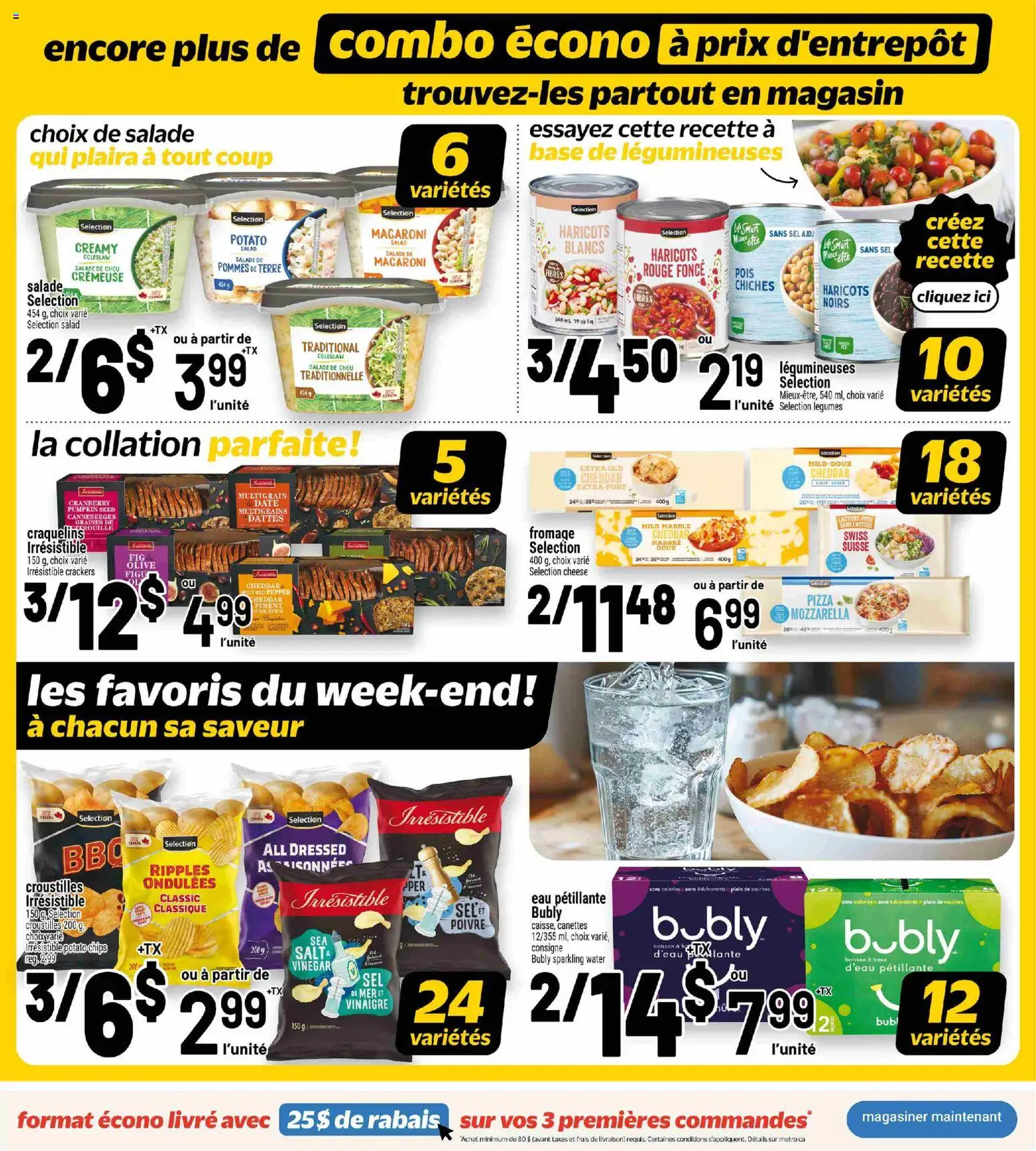 Metro flyer valid from Sep 24, 2026 | Page: 3 | Products: Mozzarella, Pepper, Crackers, Salt