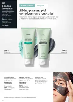 Yanbal catálogo -  Vista previa de la revista de la tienda Yanbal valido desde el 23.05.2026 | Página: 60 | Productos: Antigrasa, Sobre, Mascarilla