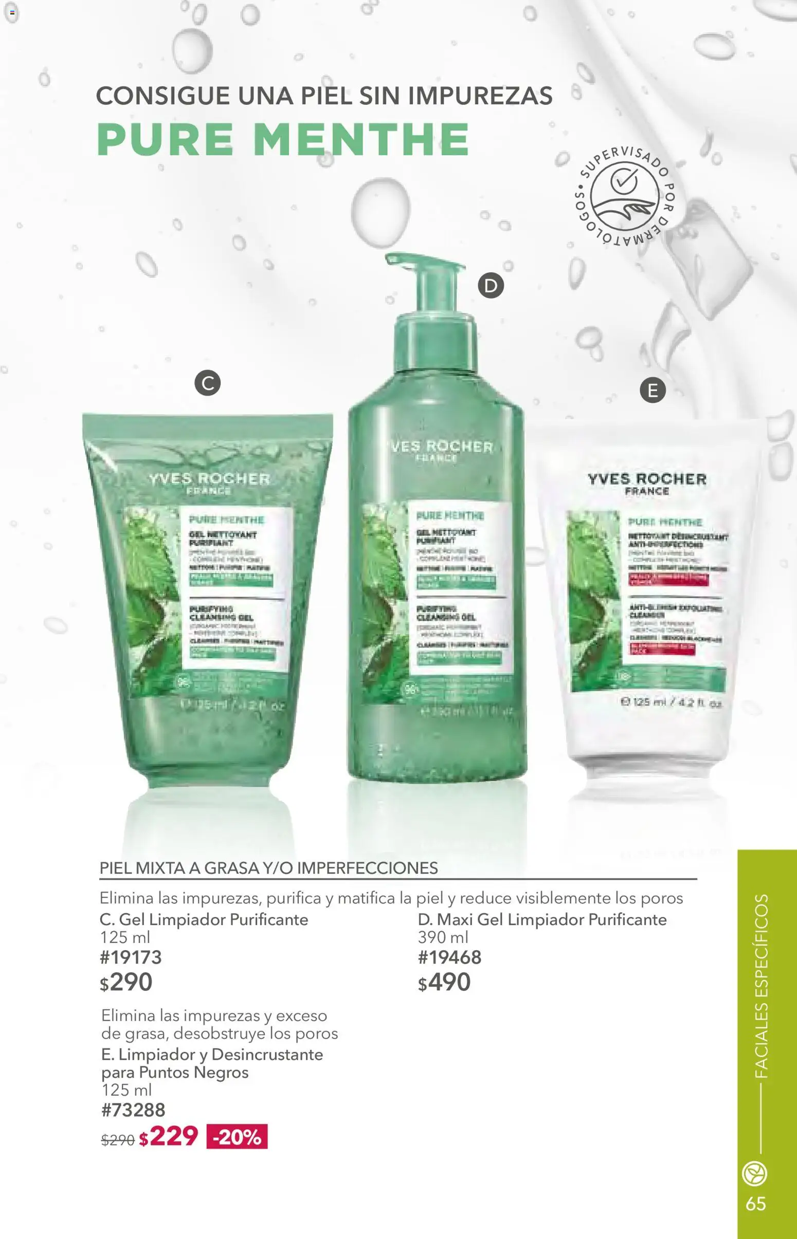 Nuevas ofertas de Yves Rocher válidas en toda la República Mexicana desde el 12.05.2026. ¡Encuentra las mejores ofertas en Yves Rocher campaña 7 2026! | Página: 65 | Productos: Limpiador