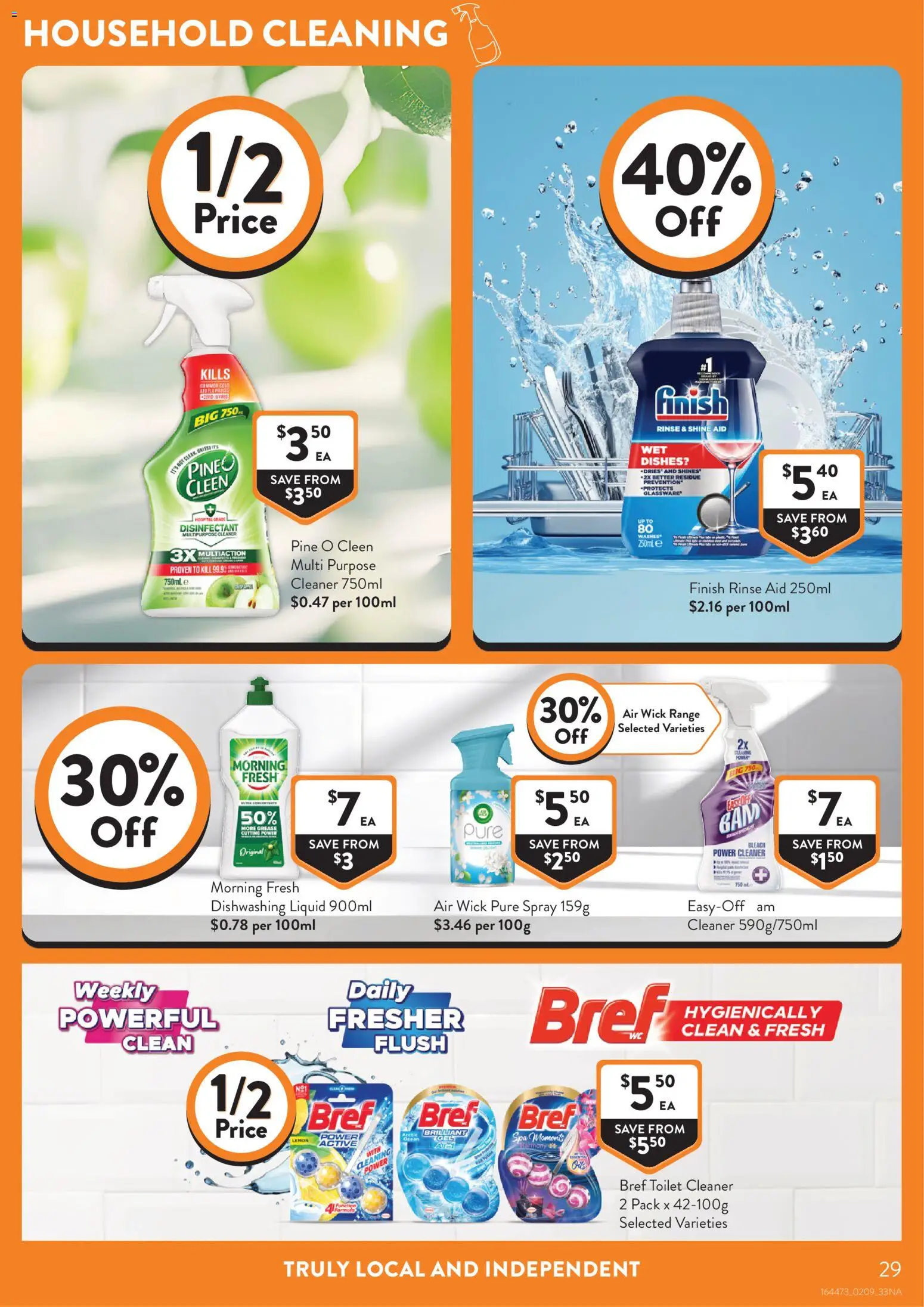 Foodworks catalogue - valid from 02/09/2026 | Page: 29 | Products: Toilet, Household, Glassware, Lemon