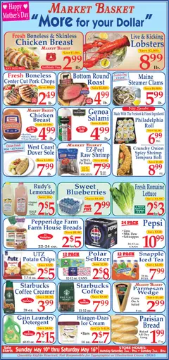 Preview of Market Basket weekly ads valid from 10.05.2026