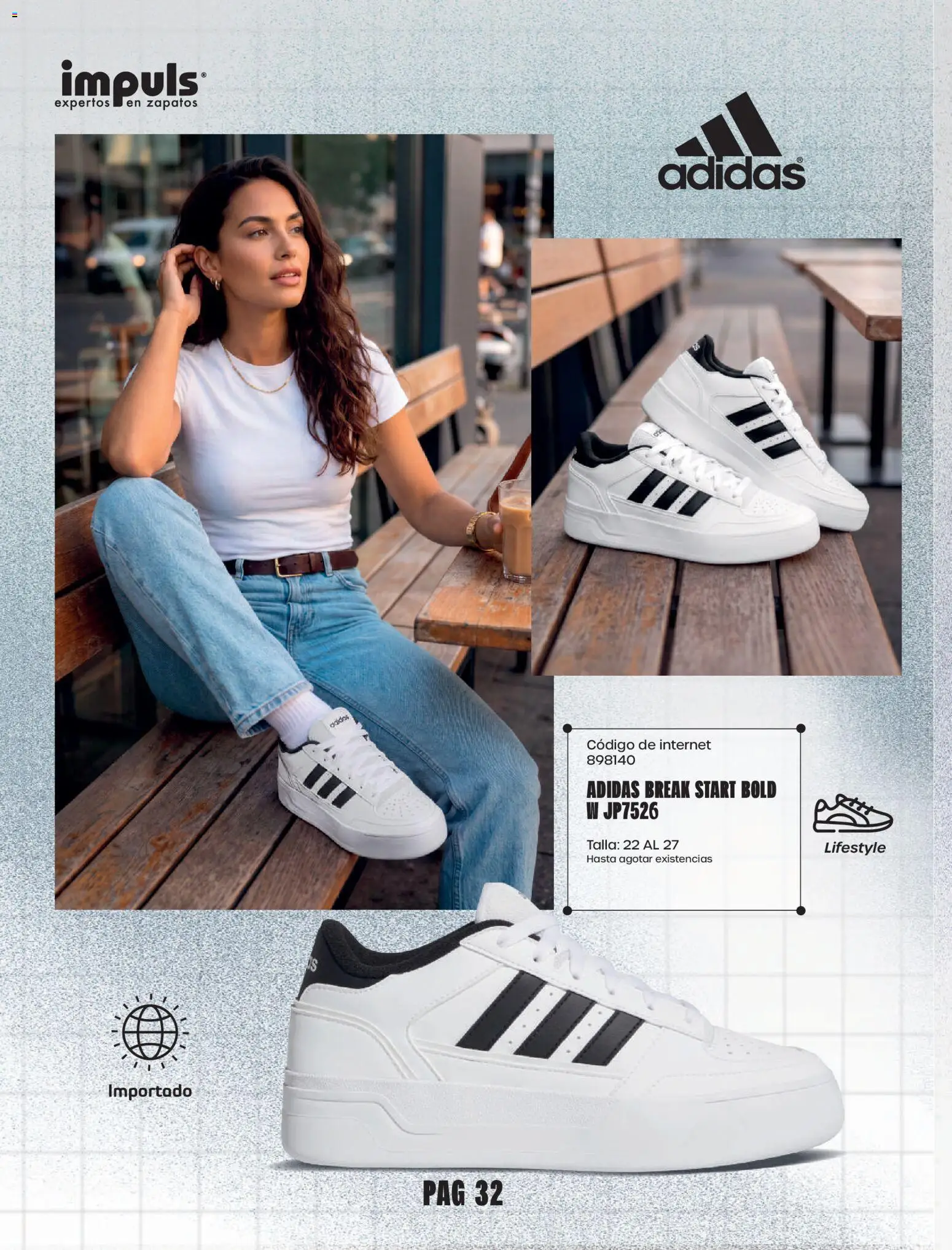 Nuevas ofertas de Impuls válidas en toda la República Mexicana desde el 01/09/2026. ¡Encuentra las mejores ofertas en Impuls catálogo Urban Sport! | Página: 34 | Productos: Zapatos