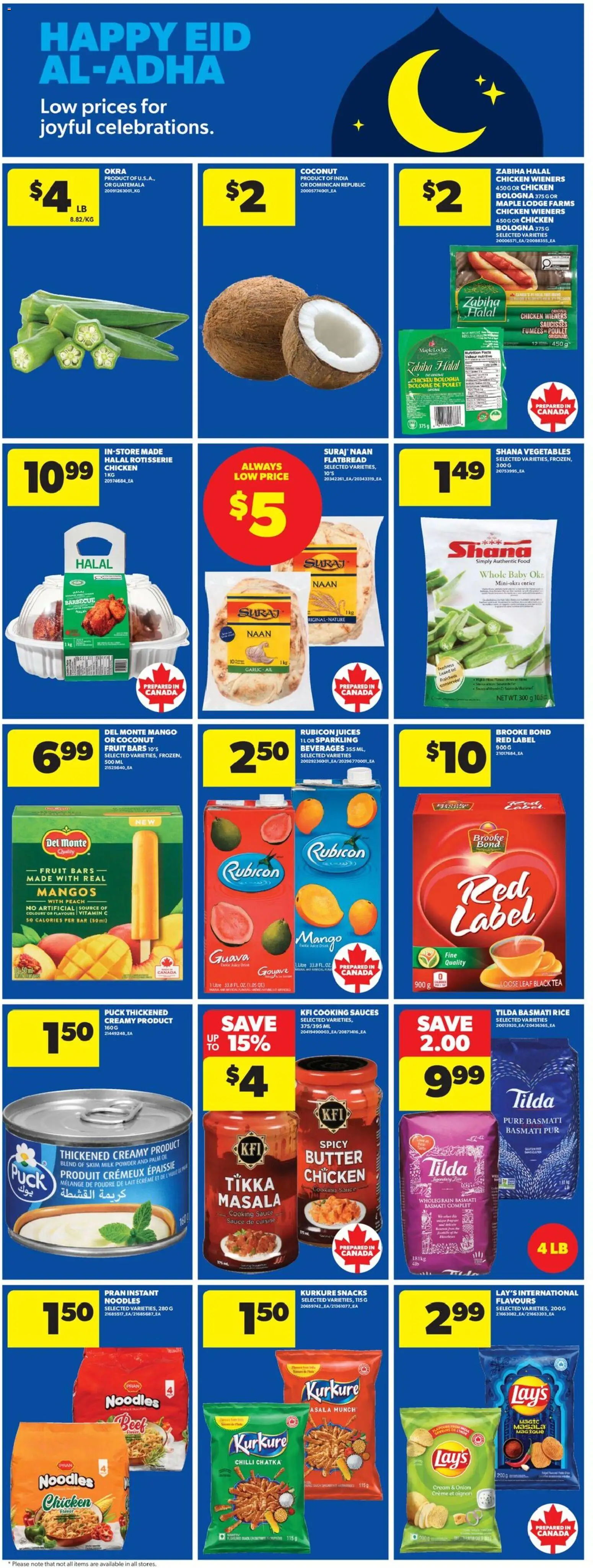 Real Canadian Superstore flyer valid from 21.05.2026 | Page: 25 | Products: Tea, Cream, Butter, Oil