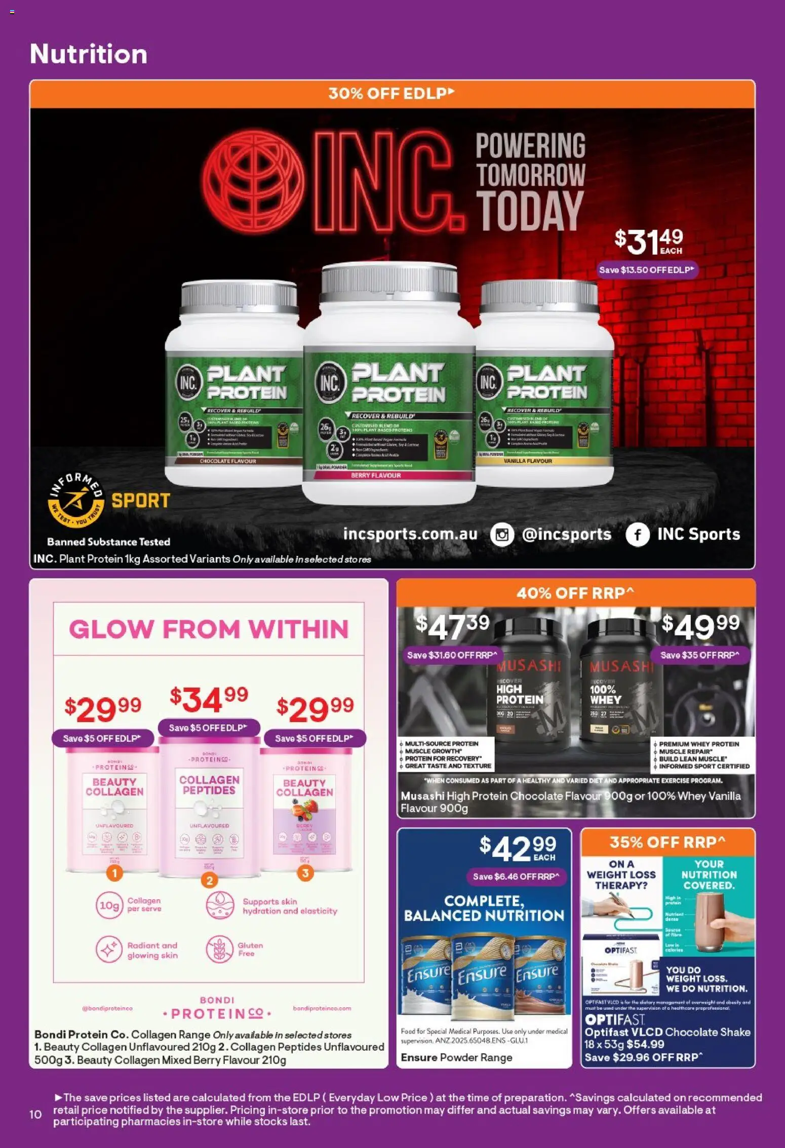 Discount Drug Stores catalogue - valid from 24/08/2026 | Page: 11 | Products: Powder, Protein, Whey protein, Weight