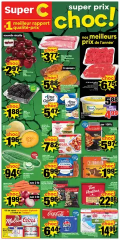 Preview of Super C weekly flyer / circulaire from shop Super C valid from 21.05.2026