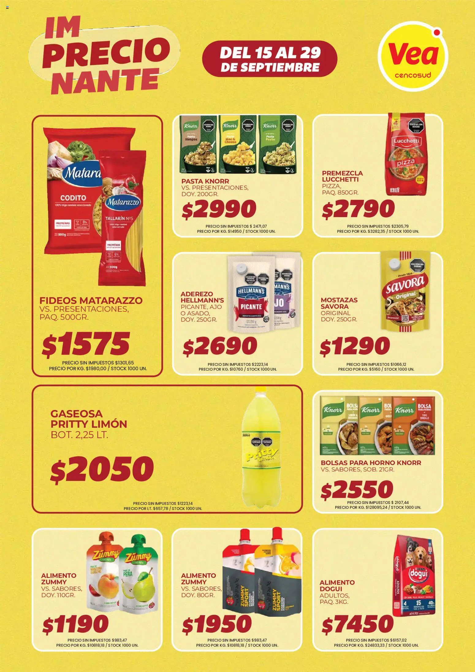 Vea - Folleto imPRECIOnante | Córdoba │ válido desde el 15/09/2026 | Página: 6 | Productos: Pesto, Pera, Ajo, Hongos