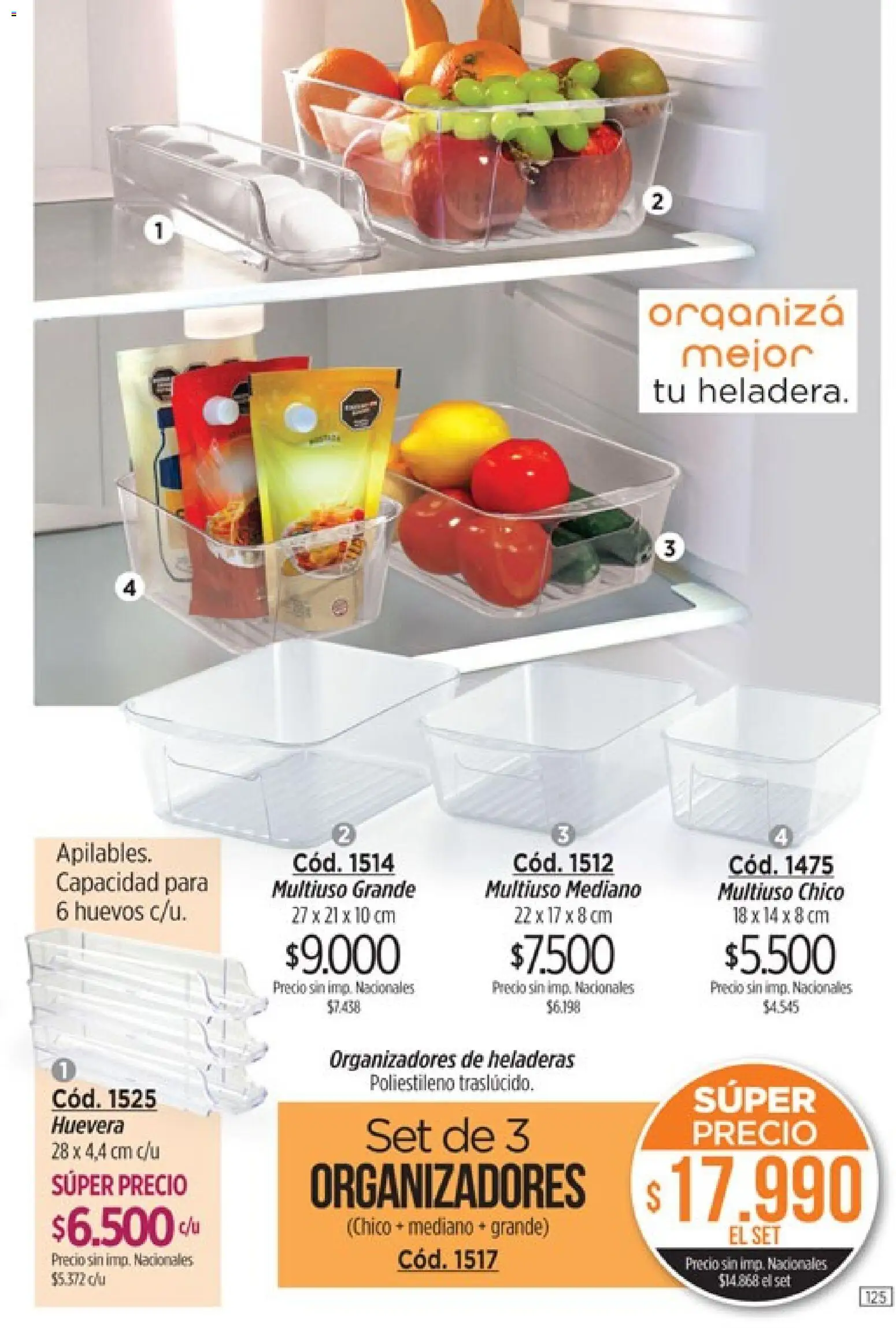 Catálogo Amodil Campaña 12 │ válido desde el 30/06/2026 | Página: 125 | Productos: Huevos