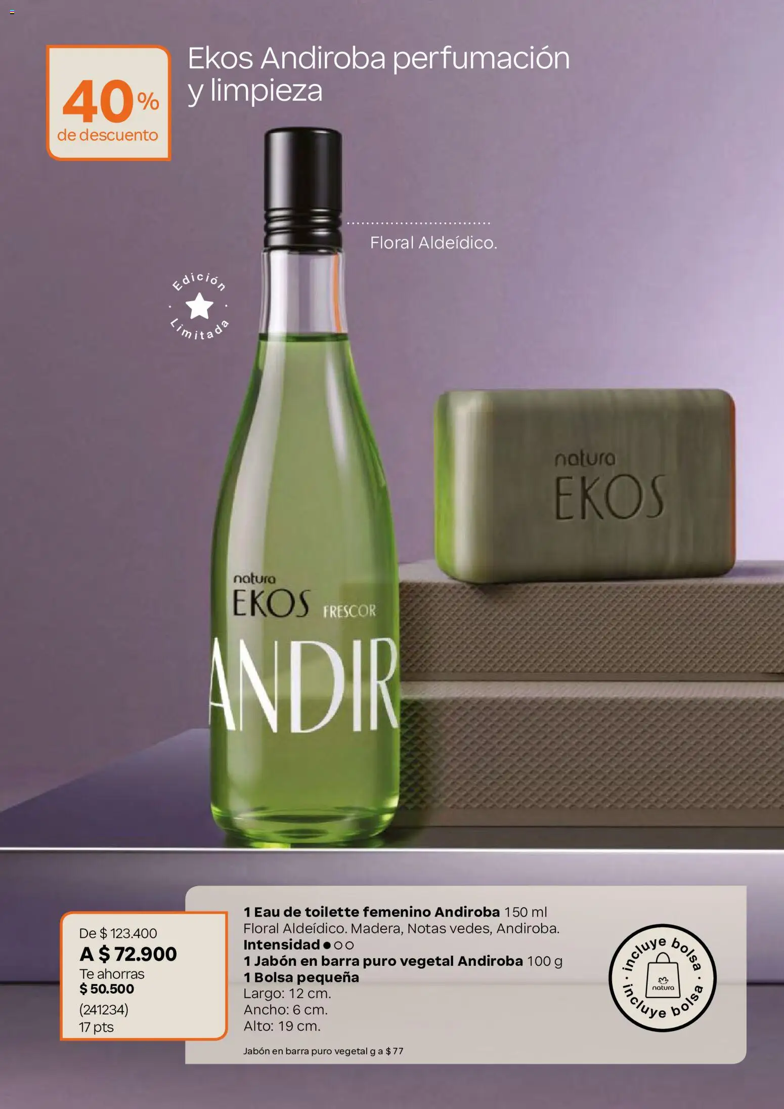 Natura revista - valida desde el 29.04.2026 | Página: 24 | Productos: Té, Bolsa, Eau de toilette, Jabón