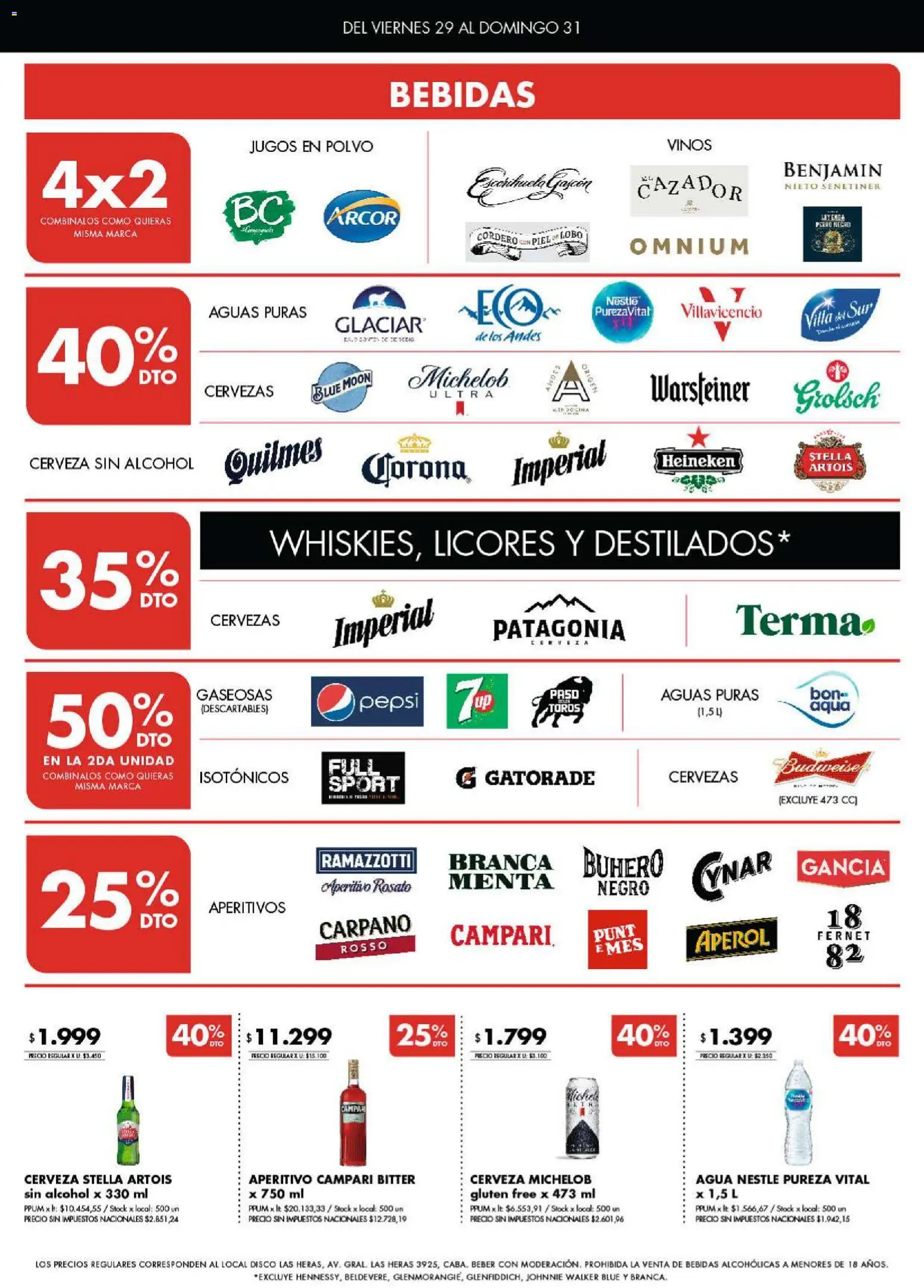 Disco ofertas │ válido desde el 28.05.2026 | Página: 5 | Productos: Disco, Fernet, Agua, Cerveza