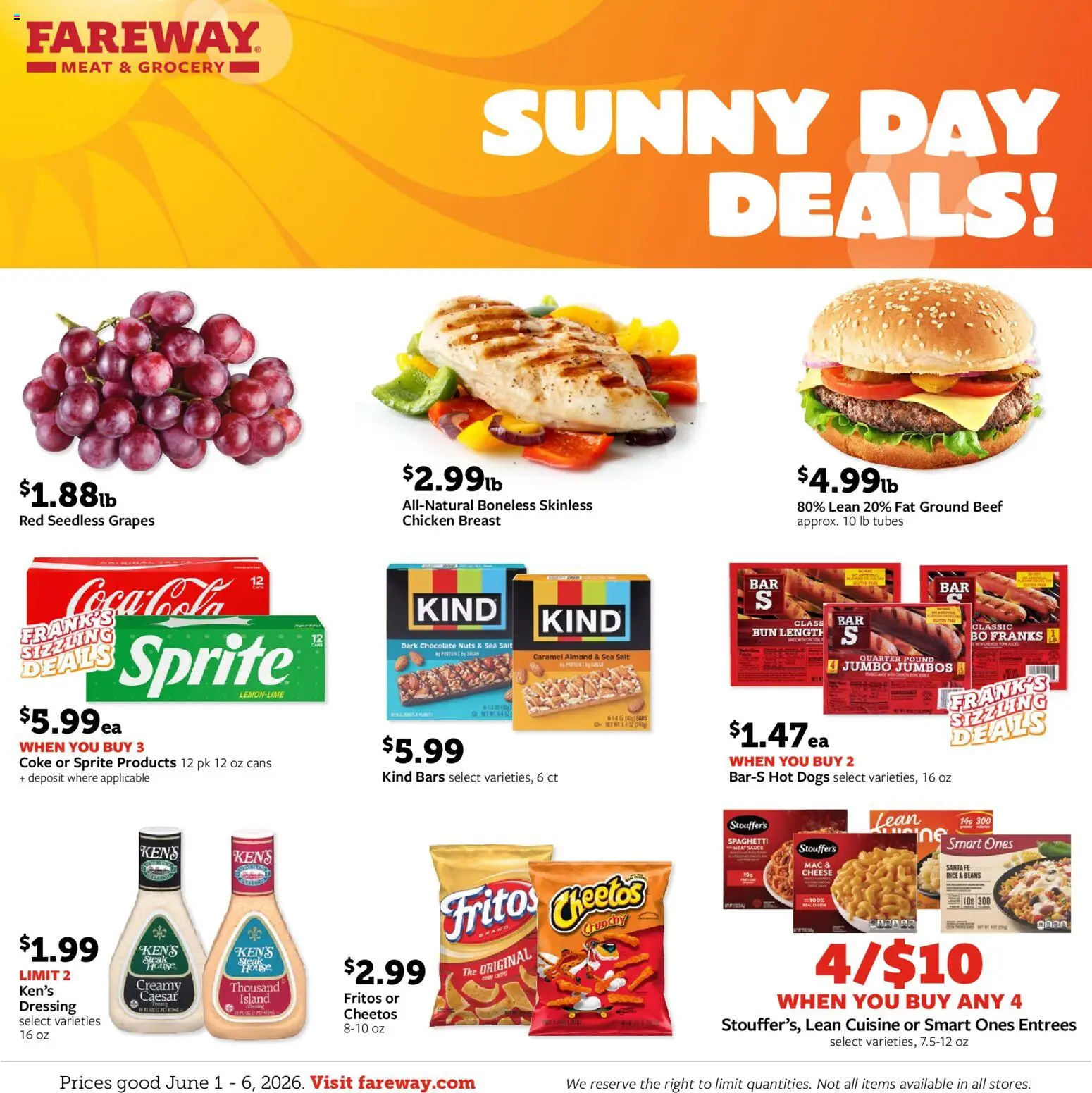 Fareway Weekly Ad - valid from 01.06.2026 | Page: 1