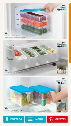 Vista previa de Betterware campaña 8 2026, nuevo folleto de la tienda, válido en México a partir del 03/08/2026 | Página: 23 | Productos: Alacena, Canasta