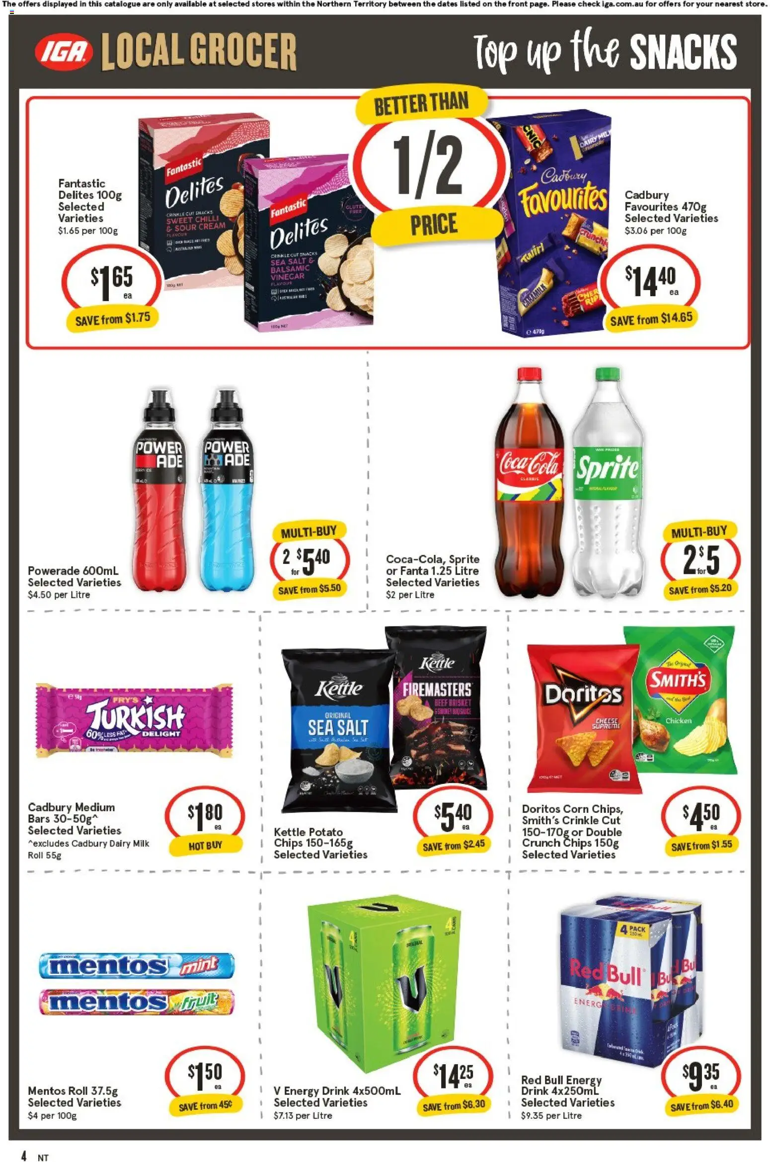 IGA catalogue - valid from 01/07/2026 | Page: 5 | Products: Beef, Salt, Chilli, Vinegar