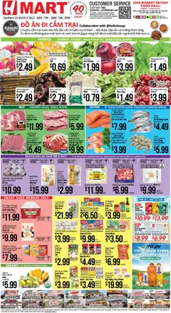 Preview of Hmart weekly ads valid from 10.06.2026