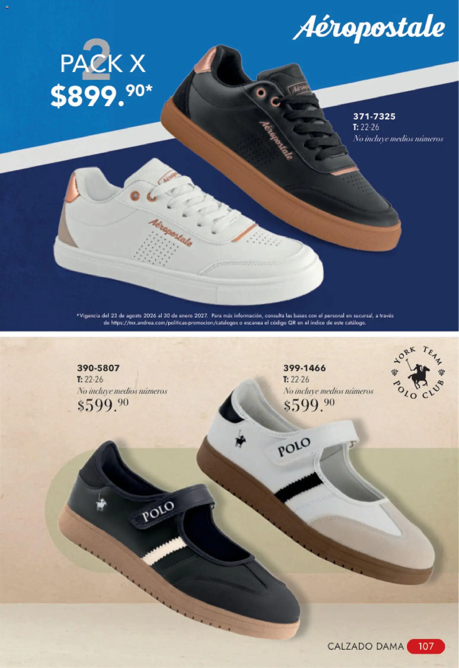 Nuevas ofertas de Andrea válidas en toda la República Mexicana desde el 23/08/2026. ¡Encuentra las mejores ofertas en Andrea catálogo Tropical! | Página: 107