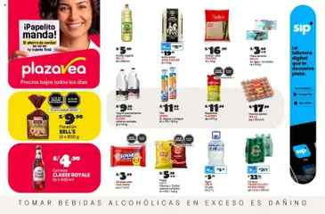 Vista previa de folleto Catálogo Plaza Vea - AVISO BOMBA FDS4 de la Plaza Vea válido desde 23/07/2026