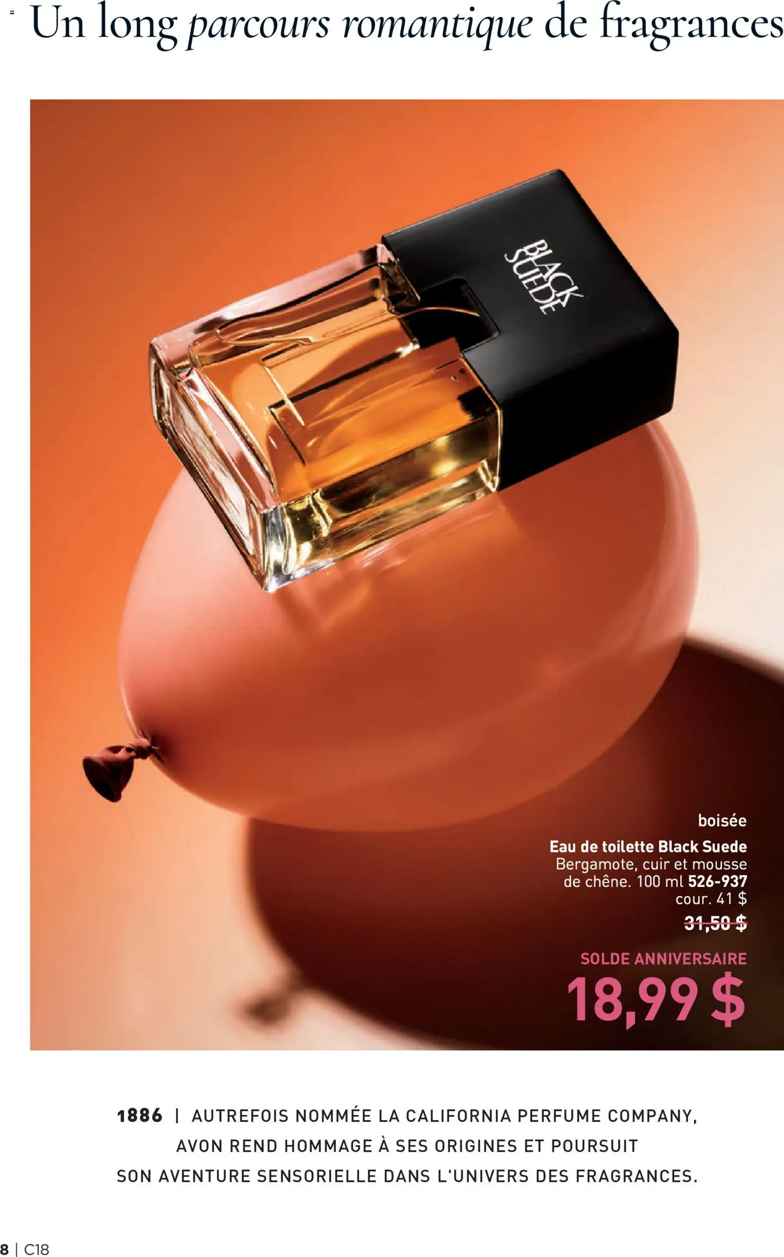 Avon flyer valid from Aug 27, 2026 | Page: 8 | Products: Perfume, Eau de toilette, Toilette