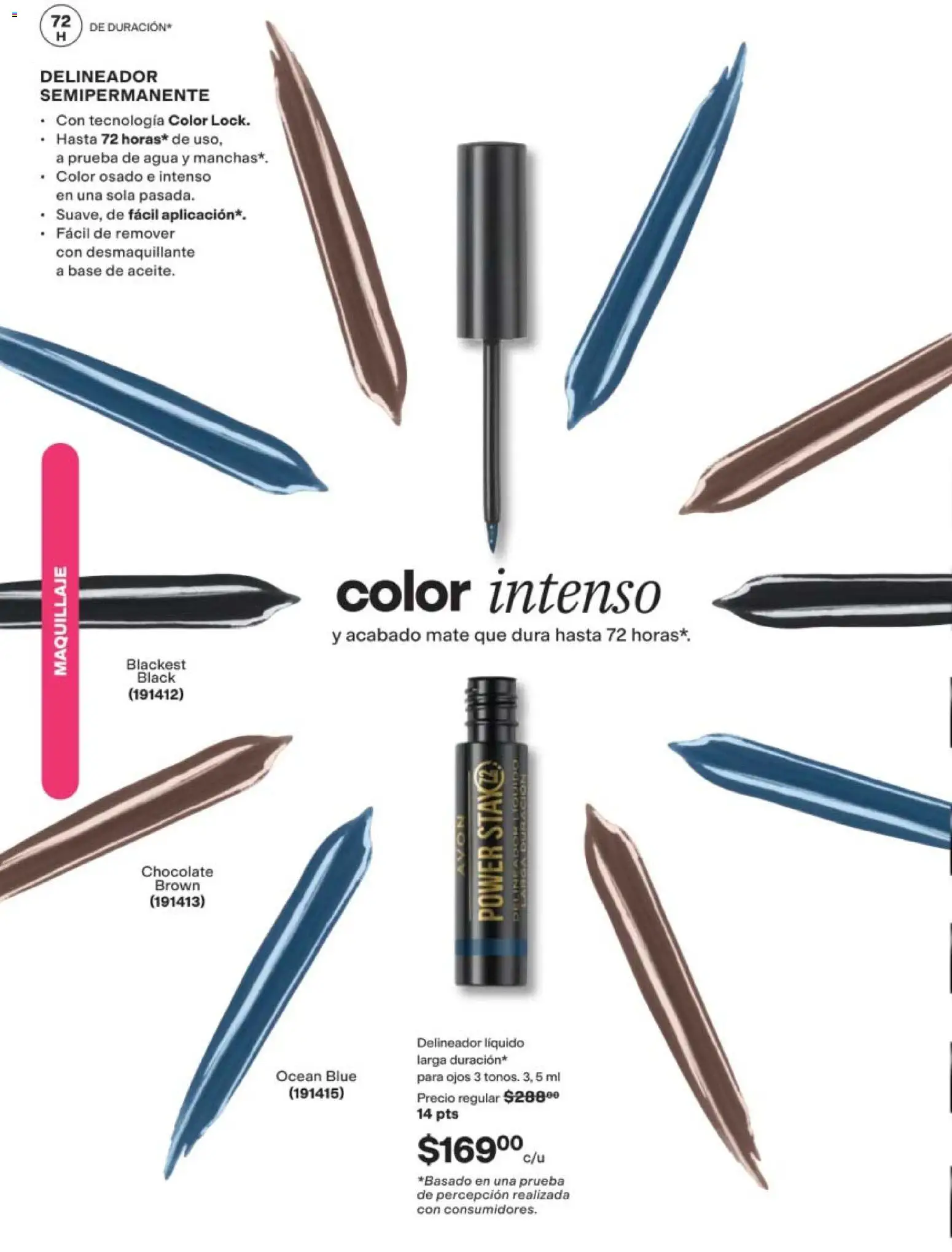Nuevas ofertas de AVON válidas en toda la República Mexicana desde el 10/07/2026. ¡Encuentra las mejores ofertas en AVON campaña 11 2026! | Página: 41 | Productos: Agua, Chocolate, Mate, Delineador