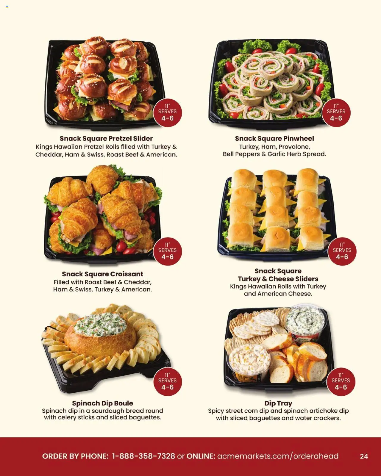Acme Entertaining Guide - valid from 10/03/2025 | Page: 25 | Products: Turkey, Bread, Beef, Garlic