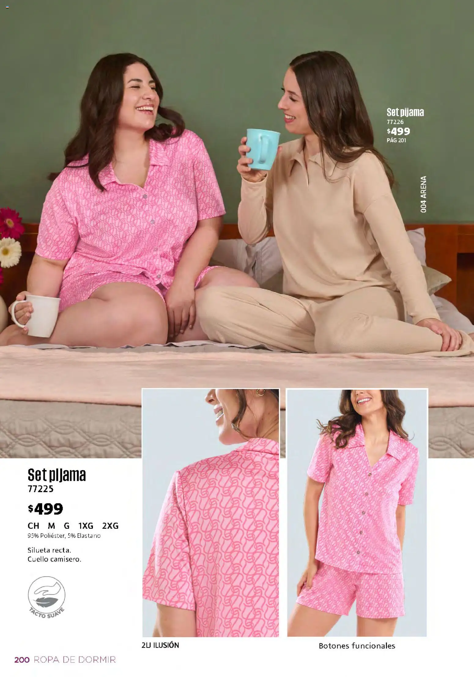 Nuevas ofertas de Ilusión válidas en toda la República Mexicana desde el 01/09/2026. ¡Encuentra las mejores ofertas en Ilusión catálogo Otoño! | Página: 202 | Productos: Pijama, Ropa