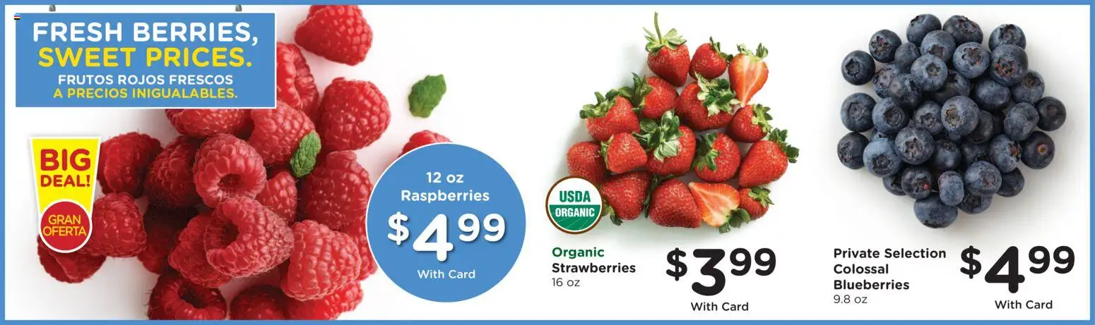 Smith's Weekly Ad - WY - valid from 27.05.2026 | Page: 5 | Products: Strawberries, Blueberries