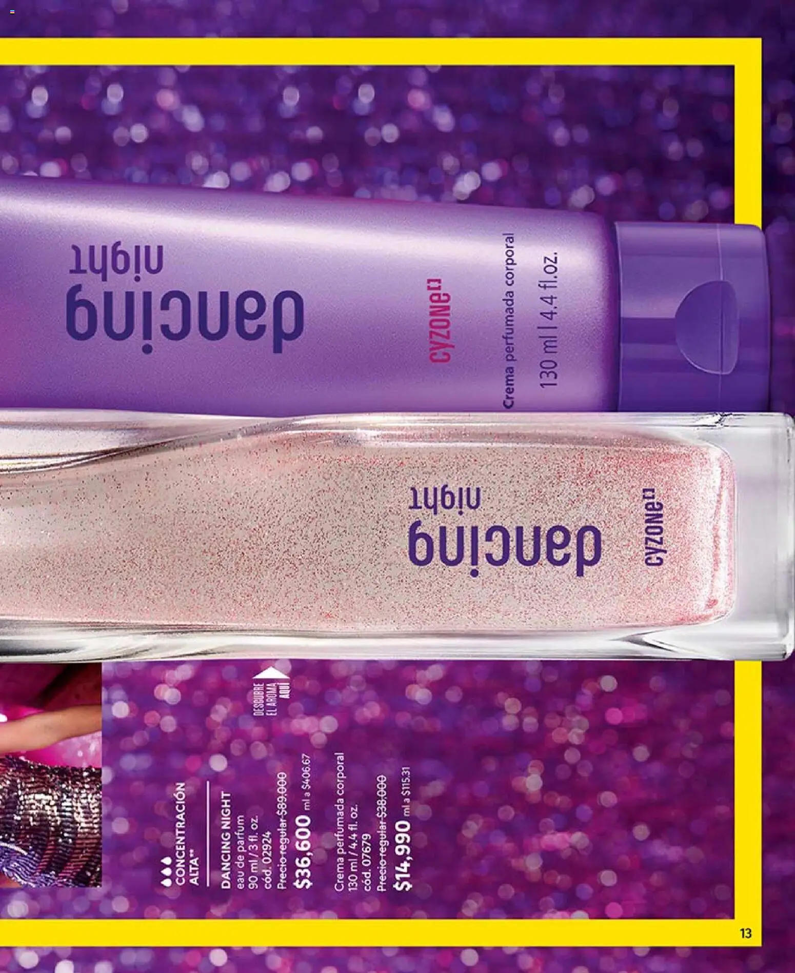CyZone revista - valida desde el 24.04.2026 | Página: 13 | Productos: Crema