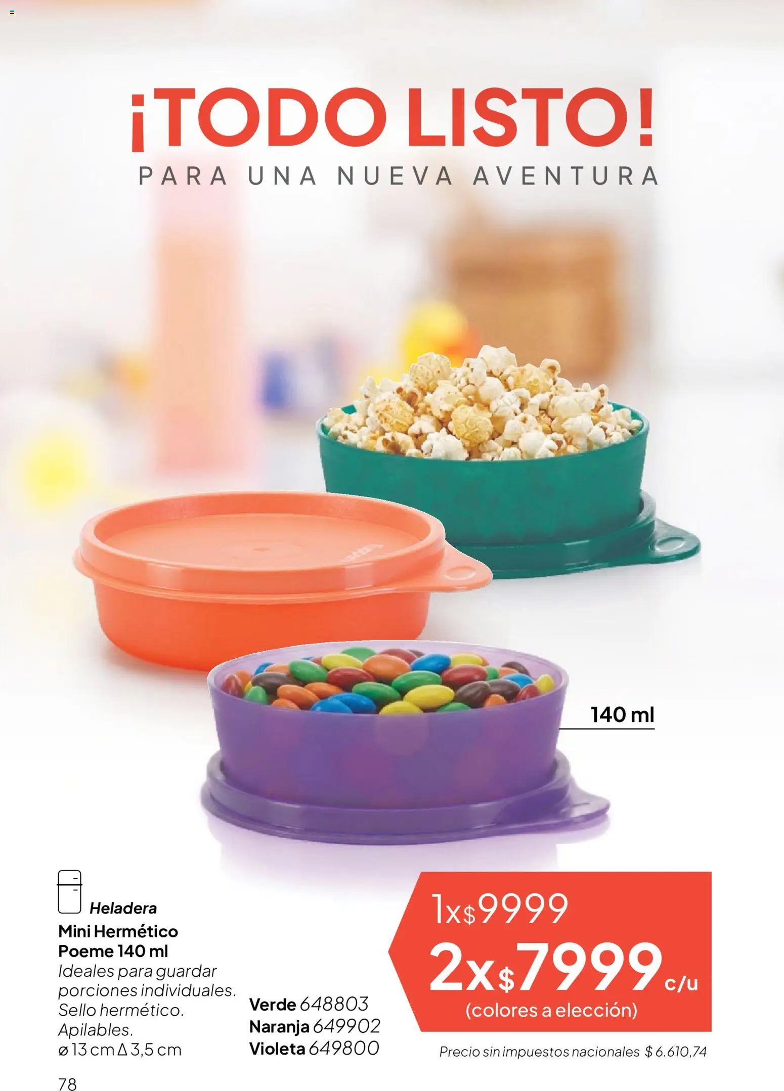 Tupperware Folleto │ válido desde el 04/08/2026 | Página: 80
