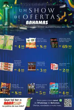 Bahamas Supermercados ofertas Show - Pré-Visualização do folheto da loja Bahamas Supermercados, válido de 22/06/2026