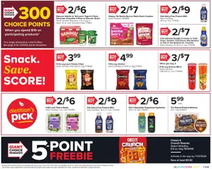 Preview of Giant weekly ads valid from 07/17/2026 | Page: 16 | Products: Milk, Butter, Salad, Bag