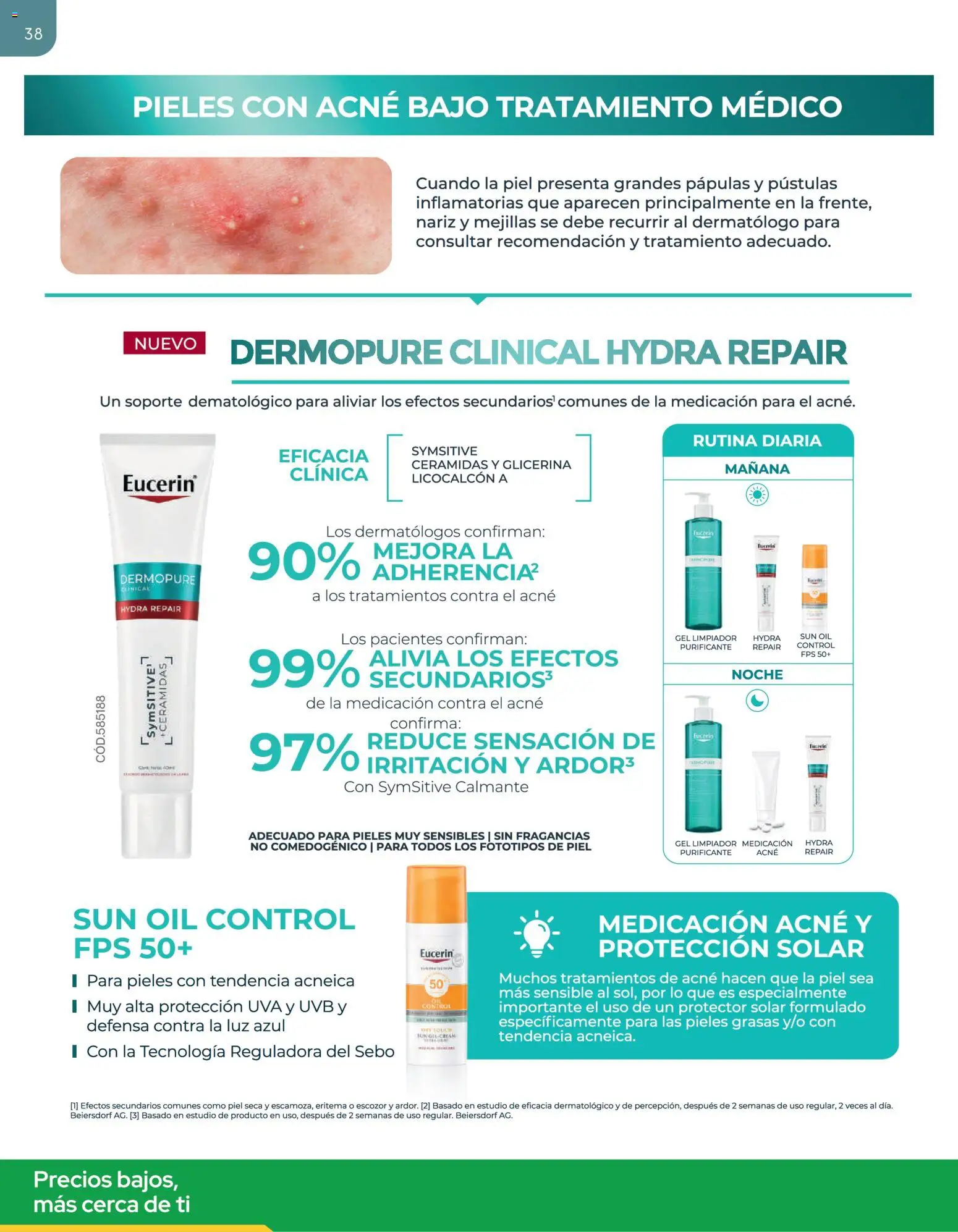 Cruz Verde - Dermocosmética │ válido desde el 31.08.2026 | Página: 38 | Productos: Uva, Limpiador, Protector solar, Bajo