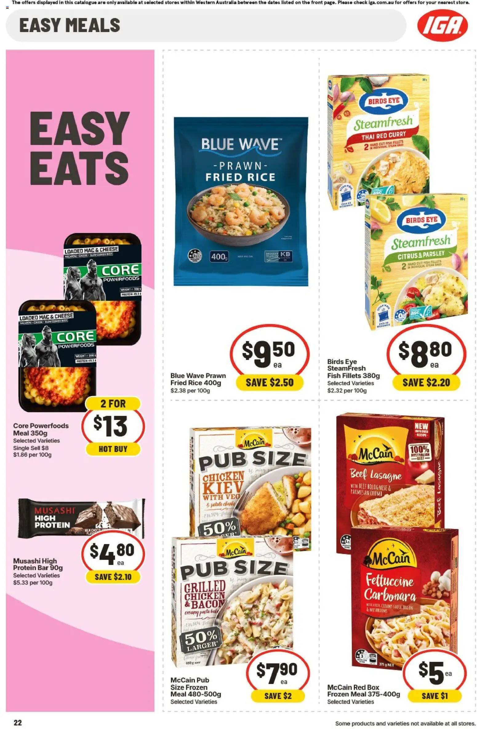 IGA catalogue - valid from 21/10/2026 | Page: 22