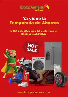 Vista previa de Bodega Aurrerá Hot Sale aviso, nuevo folleto de la tienda, válido en México a partir del 12.05.2026