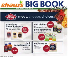 Preview of Shaw's weekly ads valid from 06.05.2026