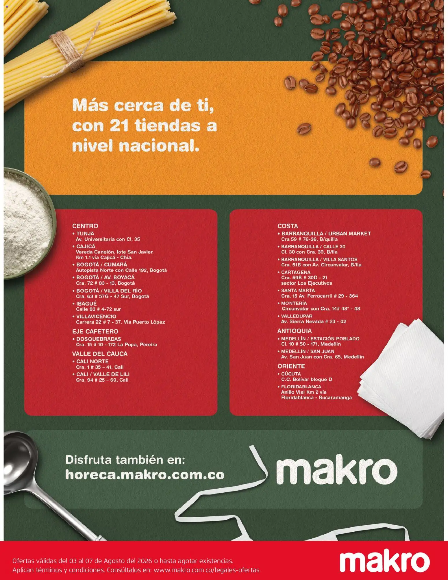 Makro revista - valida desde el 03/08/2026 | Página: 14 | Productos: Anillo, Sierra