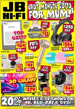 Preview of JB Hi-Fi Last Minute Gifts for Mum - valid from 07.05.2026