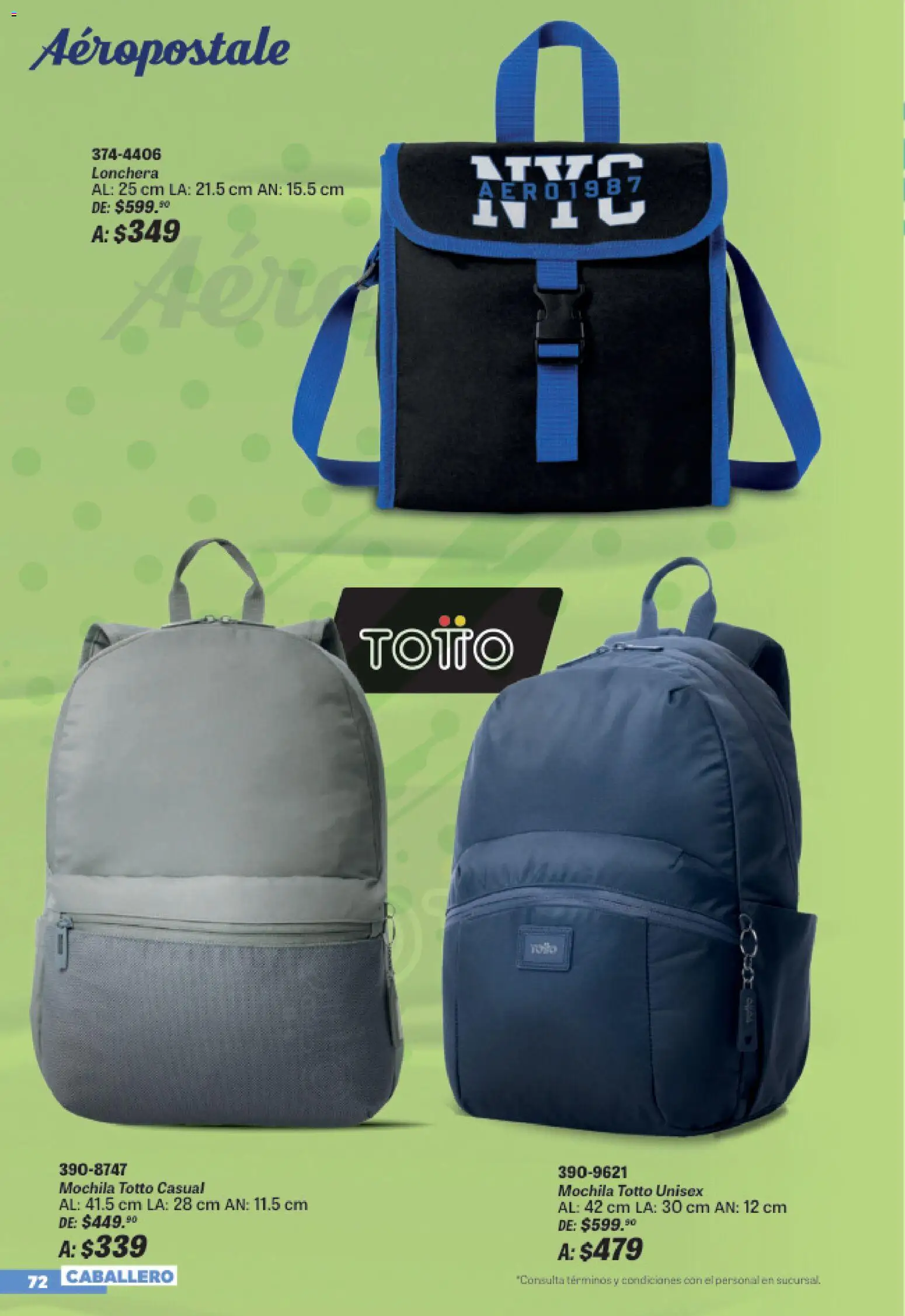 Nuevas ofertas de Andrea válidas en toda la República Mexicana desde el 19/07/2026. ¡Encuentra las mejores ofertas en Andrea catálogo Sports Week! | Página: 72 | Productos: Mochila