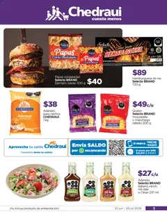 Vista previa de Chedraui folleto Llegan los porti ofertones del verano, nuevo folleto de la tienda, válido en México a partir del 22/06/2026 | Página: 3