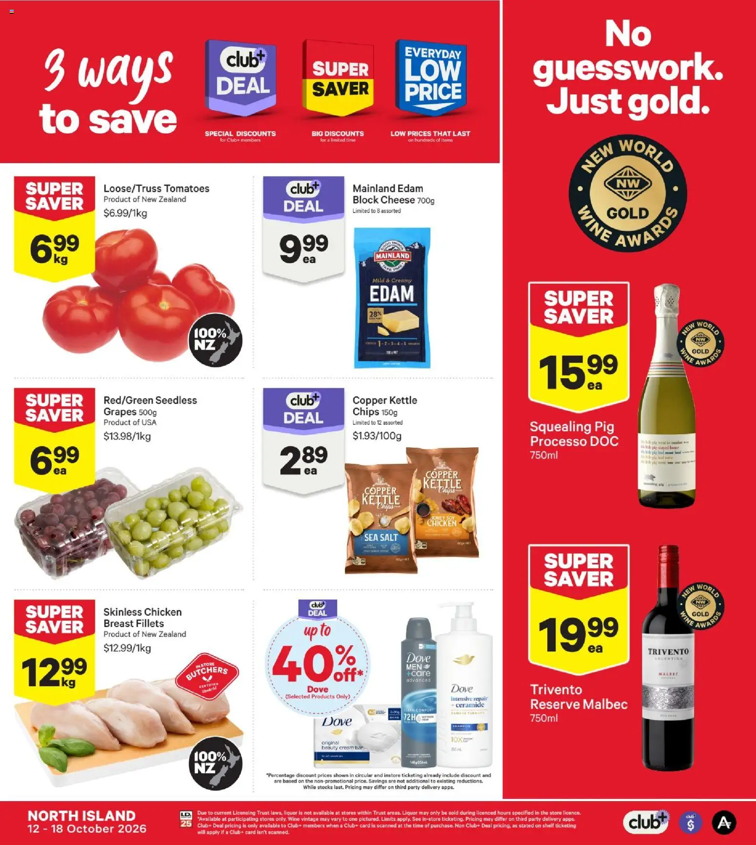 New World catalogue from 12 Oct 2026 | Page: 1