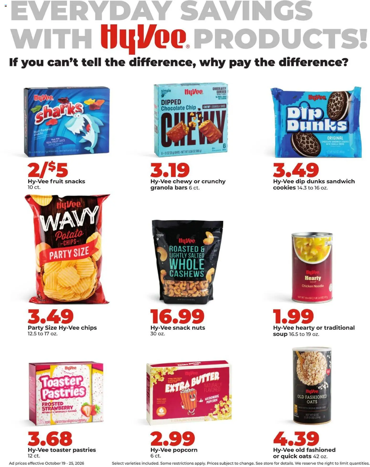 HyVee Weekly Ad - valid from 10/19/2026 | Page: 20