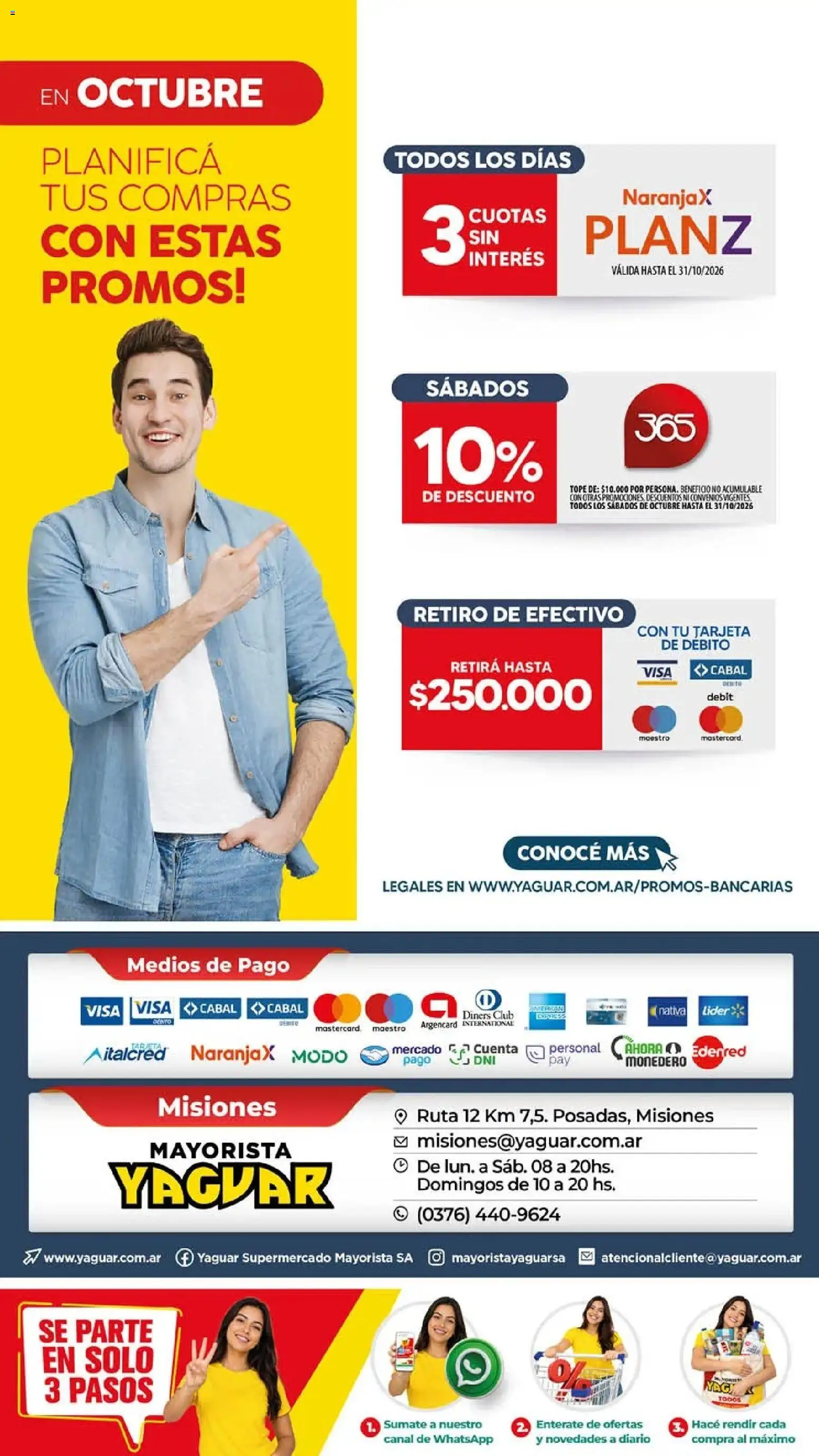 Yaguar - Oferta Semanal Misiones │ válido desde el 26/10/2026 | Página: 26