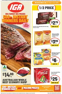 Preview of IGA catalogue QLD - valid from 08/07/2026