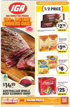 Preview of IGA catalogue QLD - valid from 08/07/2026