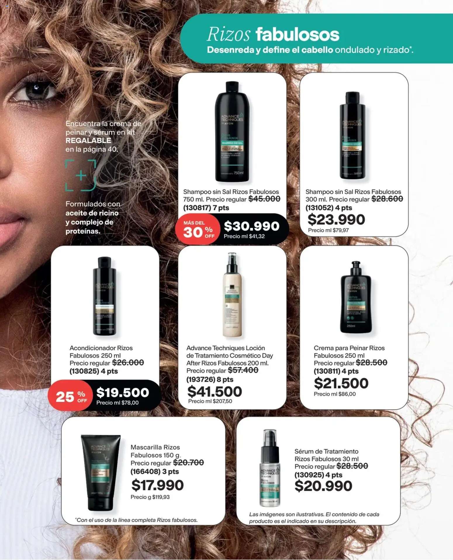 Avon revista - valida desde el 03/08/2026 | Página: 153 | Productos: Crema, Serum, Shampoo, Aceite