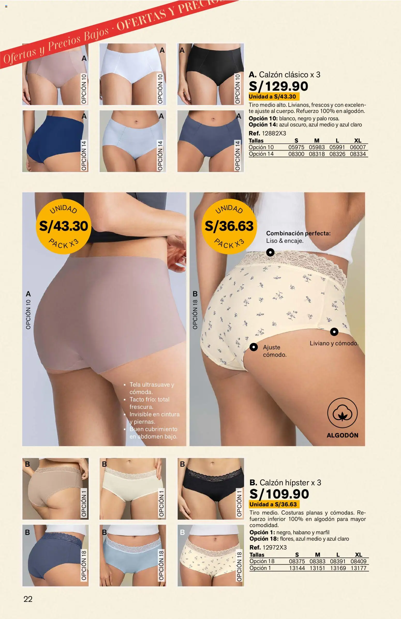 Catálogo Leonisa válido desde 25/06/2026 | Página: 22 | Productos: Té