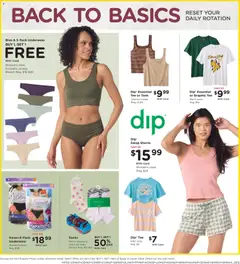 Preview of Fry's Food weekly ads valid from 22.04.2026 | Page: 3 | Products: Shorts, Underwear, Socks, Briefs