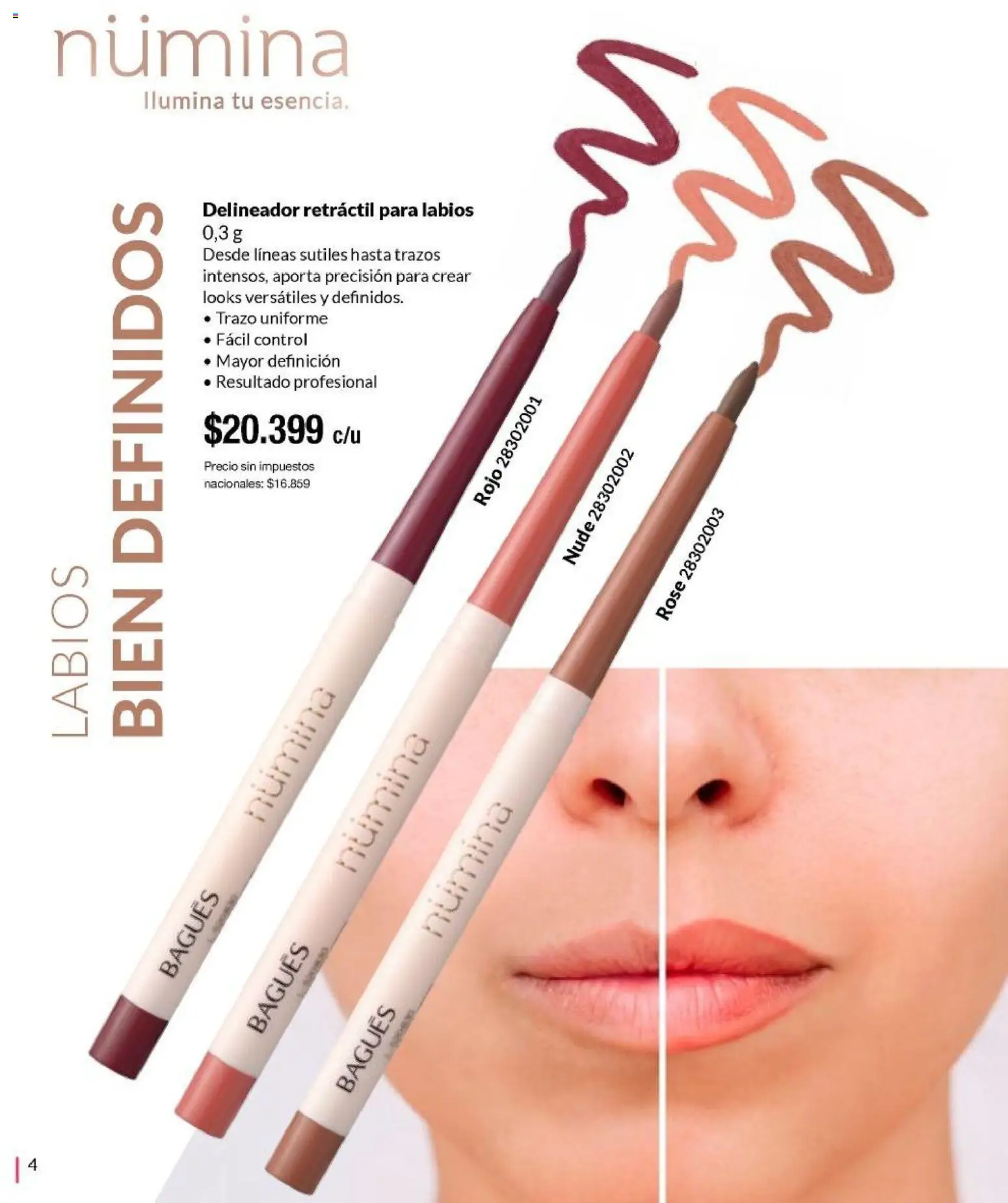Bagués catálogo │ válido desde el 21/09/2026 | Página: 4 | Productos: Delineador