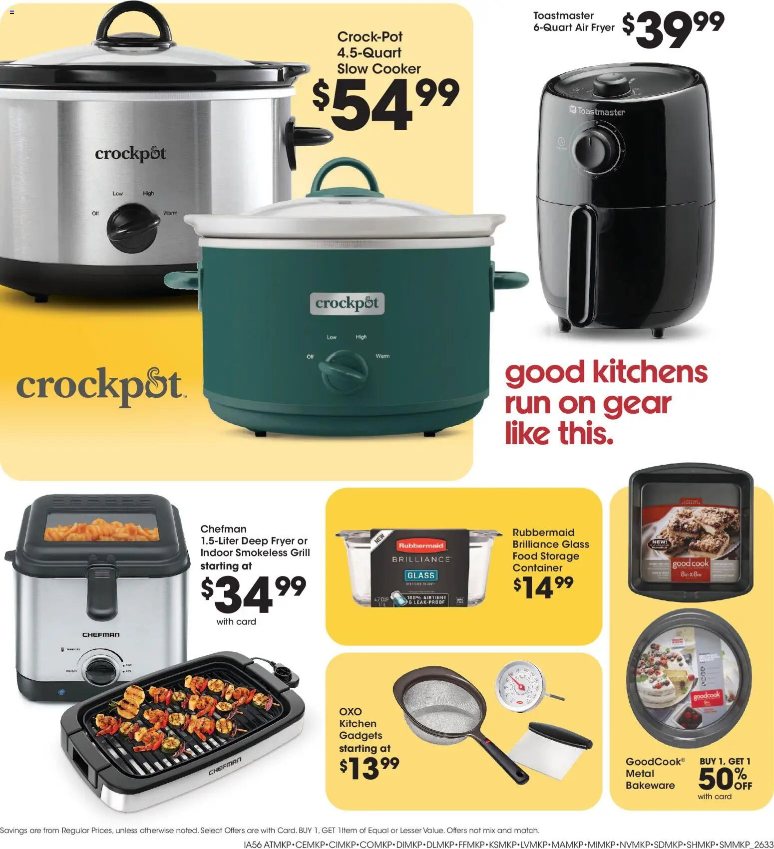 Fry's Food Home & Apparel - valid from 09/16/2026 | Page: 5 | Products: Fryer, Cooker, Slow cooker, Grill